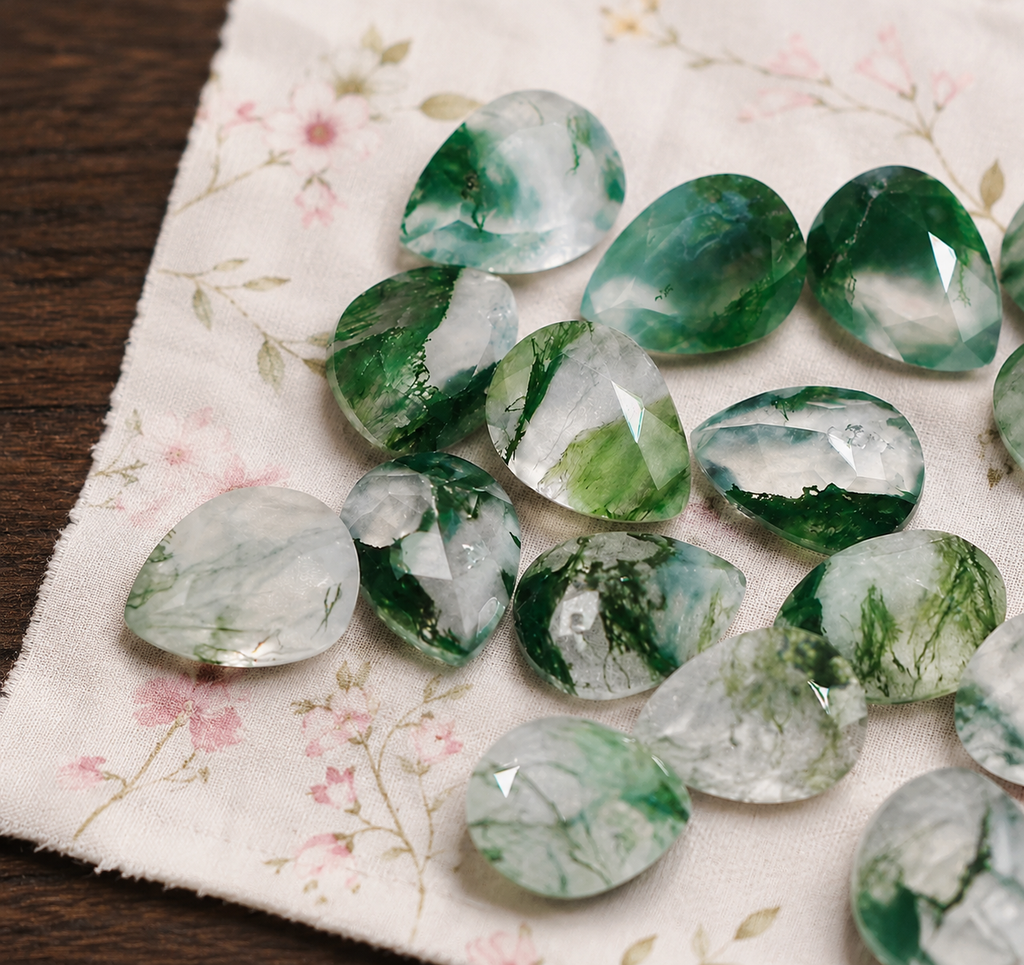 COLLIER AGATE D'OR