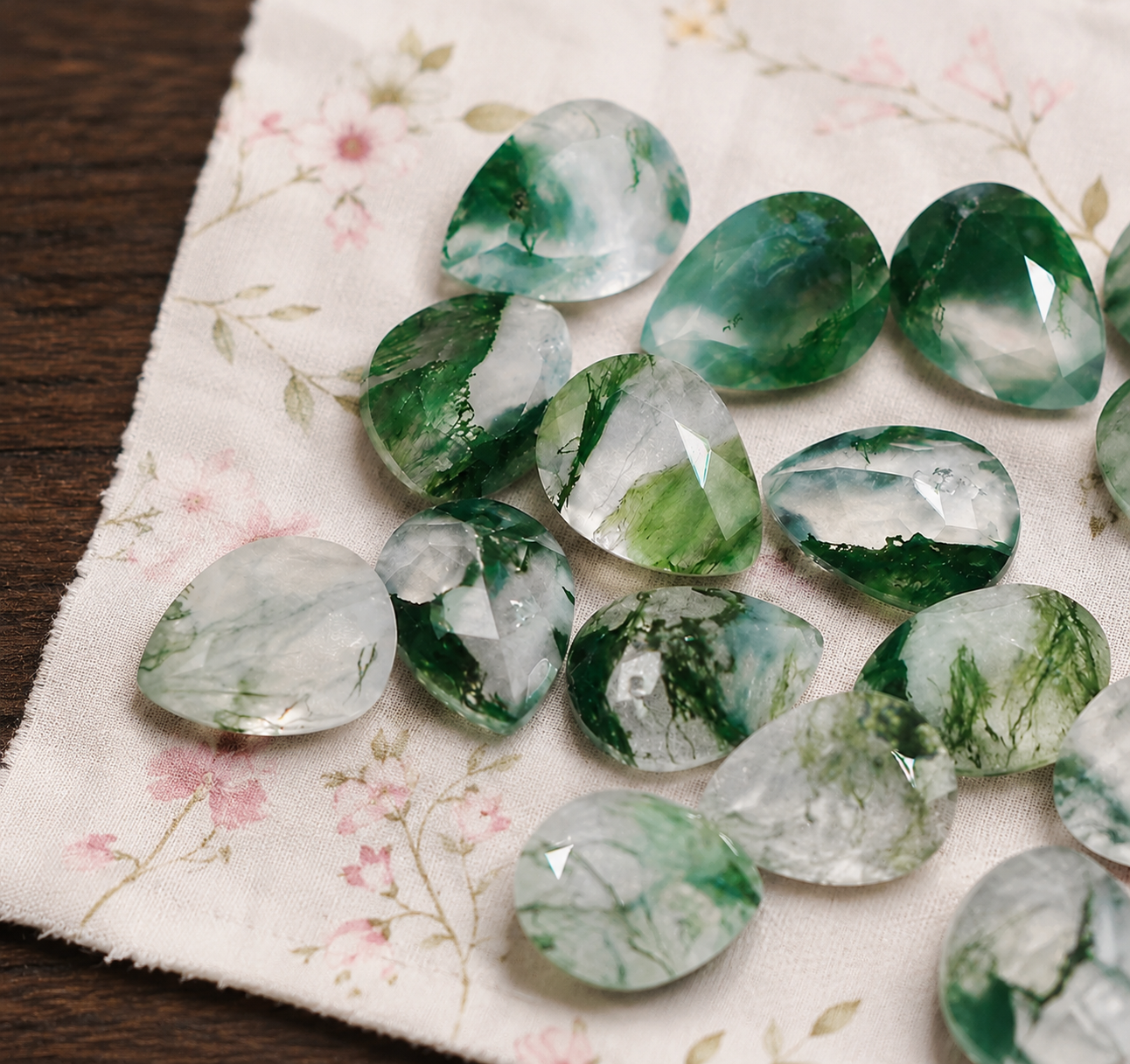 COLLIER AGATE D'OR