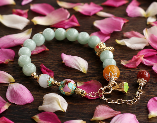 BRACELET JADE DU BONHEUR